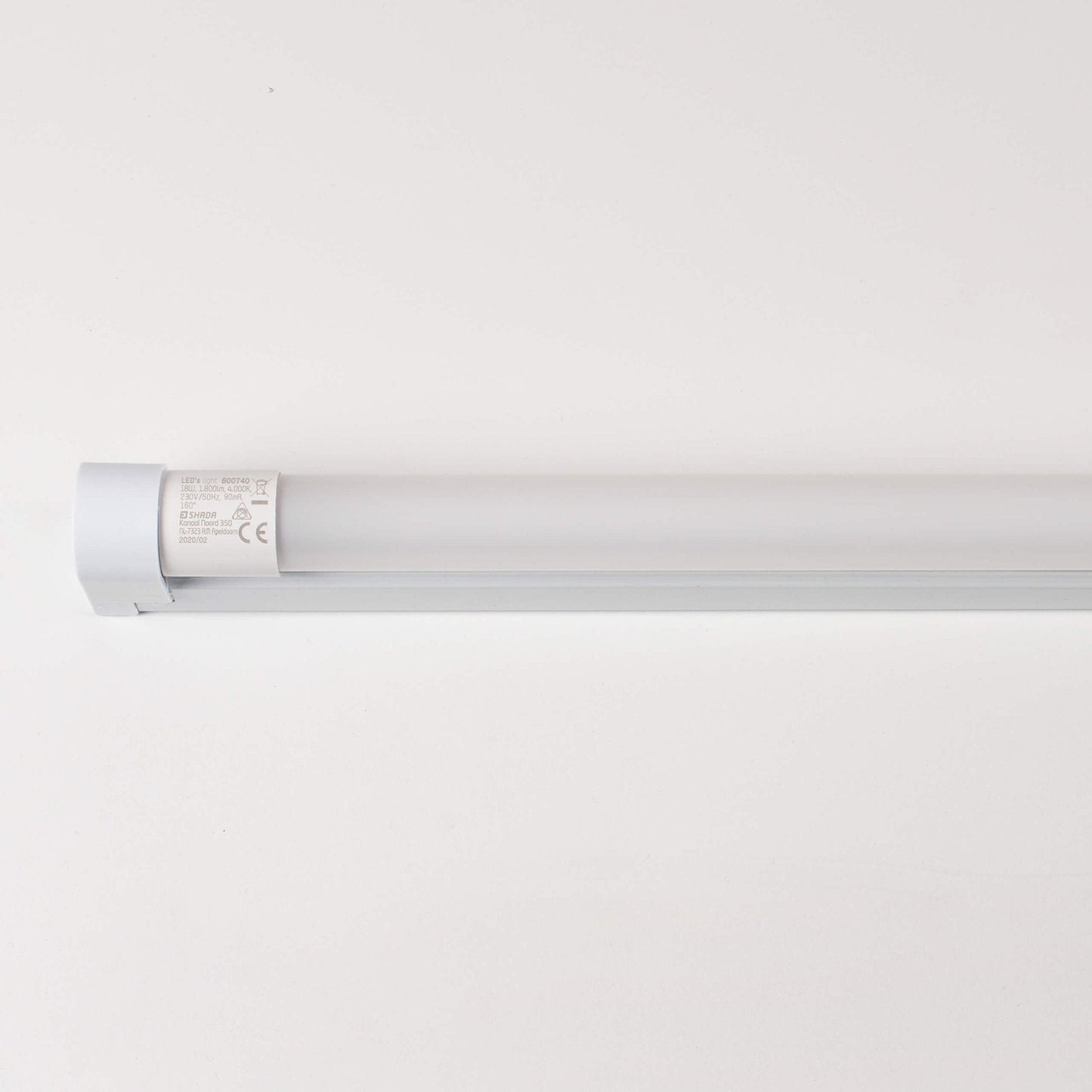Moderne zwart wandlamp met afmetingen 210x150x94mm