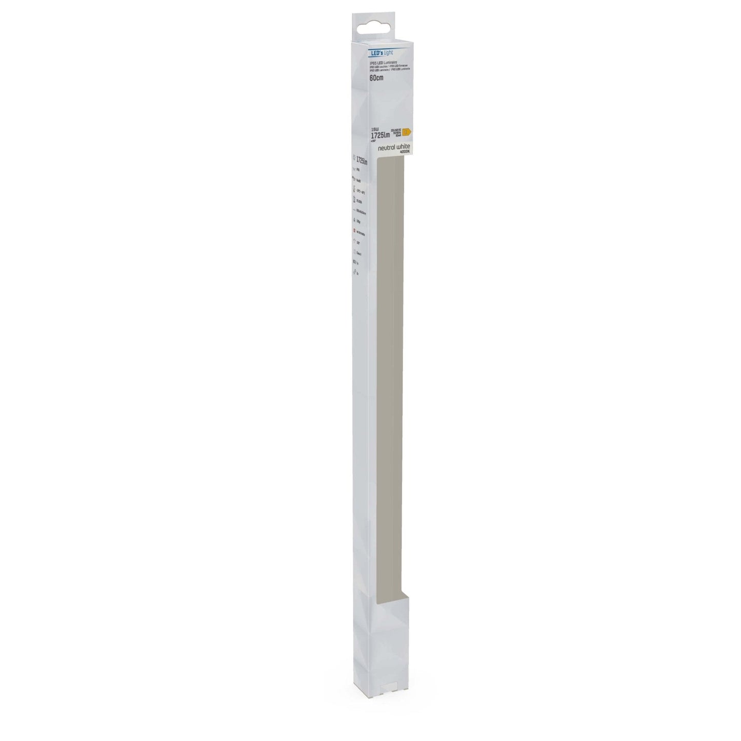 Vier witte, transparante LED-lampen met witte schroefkappen en zwarte rubberen dichtingen, geschikt voor gebruik in kantoor- en huishoudelijke verlichting.