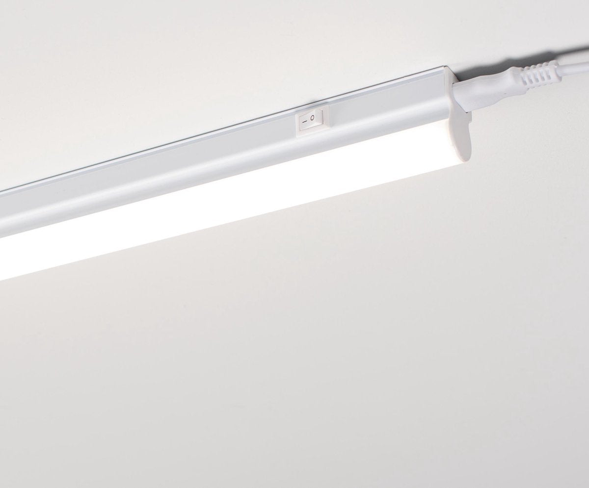 Comnox - LED T5 balk 30 cm - Helder keukenlicht - Praktisch – Flexibel – 400 lm – 30 cm – wit