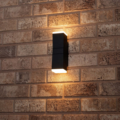 Comnox - Terni LED Wandlamp - 2-pack Draaibare Spots - Antraciet