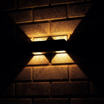 LED's Light 4-lichts Wandlamp Buiten - Model Aversa - Warm wit - IP54 waterdicht - Antraciet