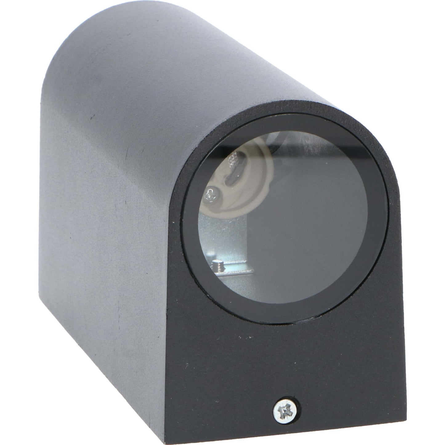 Comnox - Sapri - Zwarte Cilinder Buitenwandlamp - Dubbele Lichtuitstraling - IP44