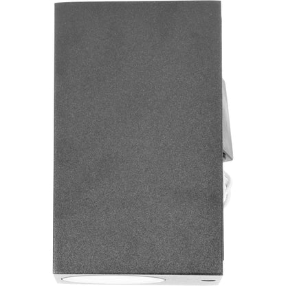 NØRD Up&Down - LED's Light LED Buitenlamp met GU10 fitting - Rechthoek - IP44 - Antraciet - Model Milaan