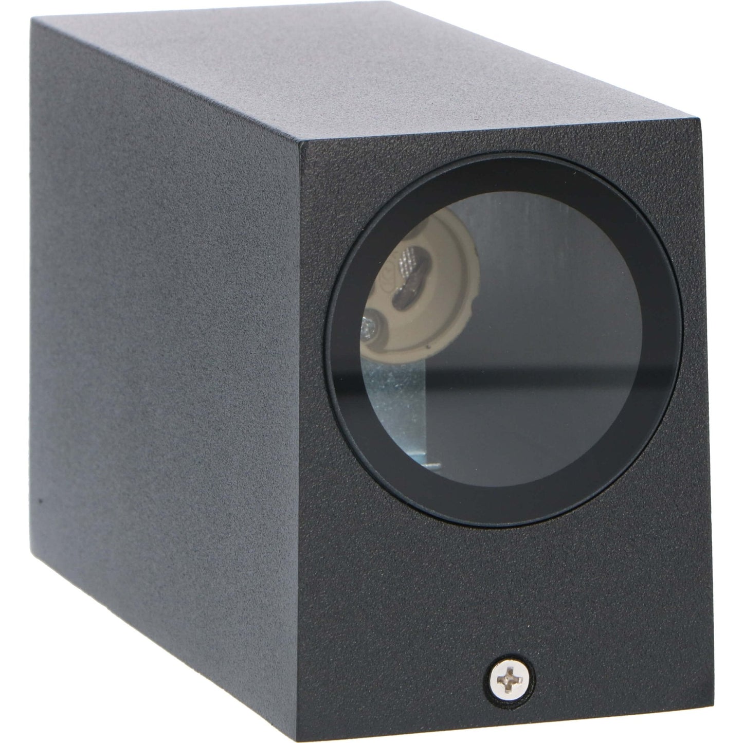 NØRD Up&Down - LED's Light LED Buitenlamp met GU10 fitting - Rechthoek - IP44 - Zwart - Model Milaan