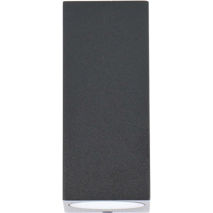 Comnox - NØRD Milaan Up&Down Wandlamp - Duurzame Verlichting - Zwart Aluminium