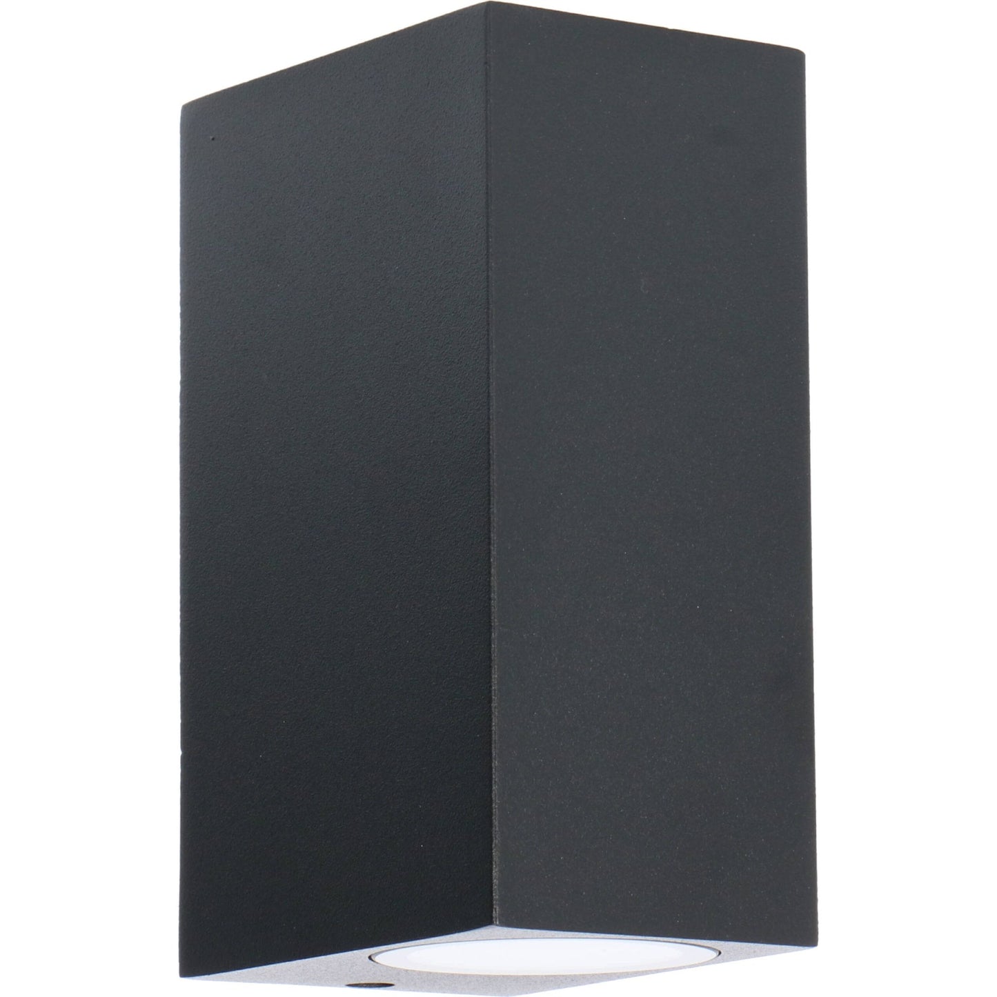 NØRD Up&Down - LED's Light LED Buitenlamp met GU10 fitting - Rechthoek - IP44 - Zwart - Model Milaan