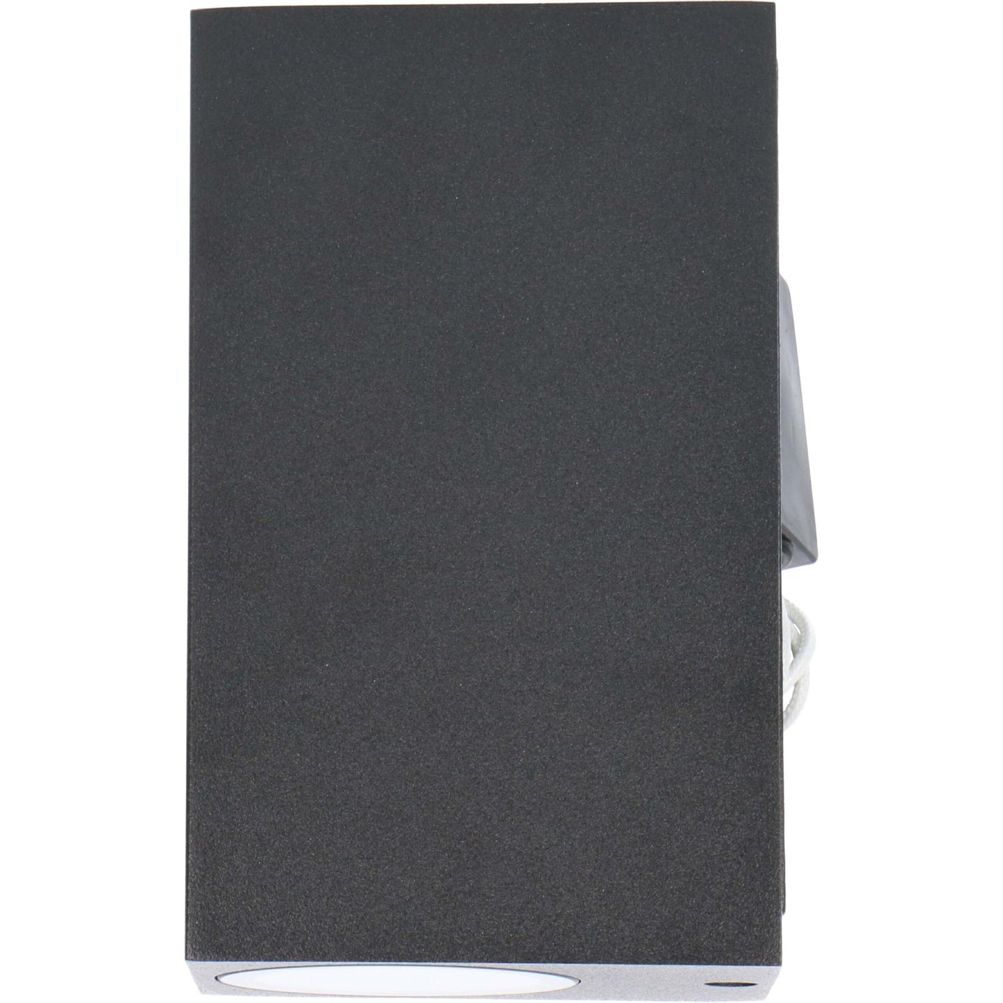 NØRD Up&Down - LED's Light LED Buitenlamp met GU10 fitting - Rechthoek - IP44 - Zwart - Model Milaan