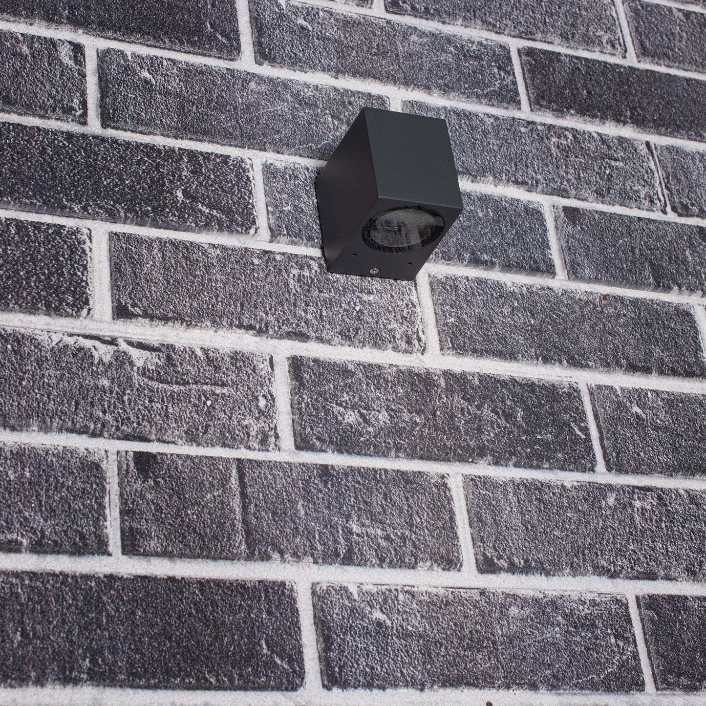 Comnox - NØRD Down - LED Wandlamp Buiten - Weerbestendig & Duurzaam - GU10 Fitting - IP44 - Antraciet