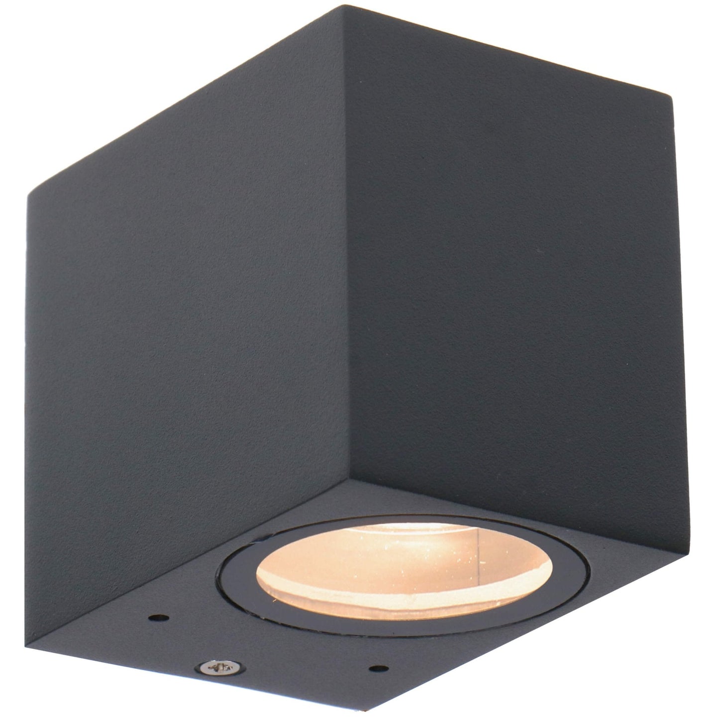 Comnox - NØRD Down - LED Wandlamp Buiten - Weerbestendig & Duurzaam - GU10 Fitting - IP44 - Antraciet