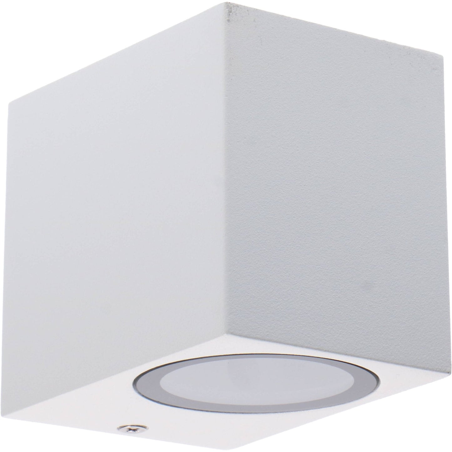 NØRD Down - LED's Light LED Wandlamp Buiten met GU10 fitting - Vierkant - IP44 - Wit - Model Rome