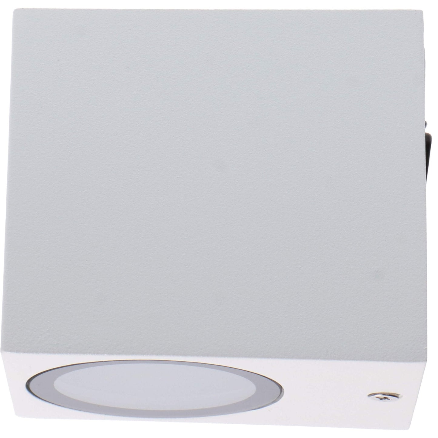 NØRD Down - LED's Light LED Wandlamp Buiten met GU10 fitting - Vierkant - IP44 - Wit - Model Rome