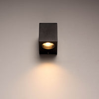 Comnox NØRD Down Model Rome - Stijlvolle Buitenverlichting - Zwart Aluminium