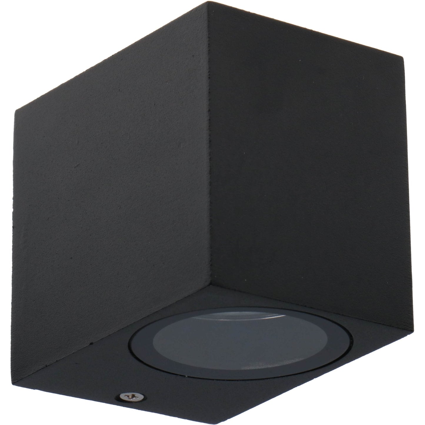 Comnox - NØRD Down - LED Wandlamp Buiten met GU10 fitting - Duurzame buitenverlichting - Weerbestendig IP44 - Aluminium constructie - zwart