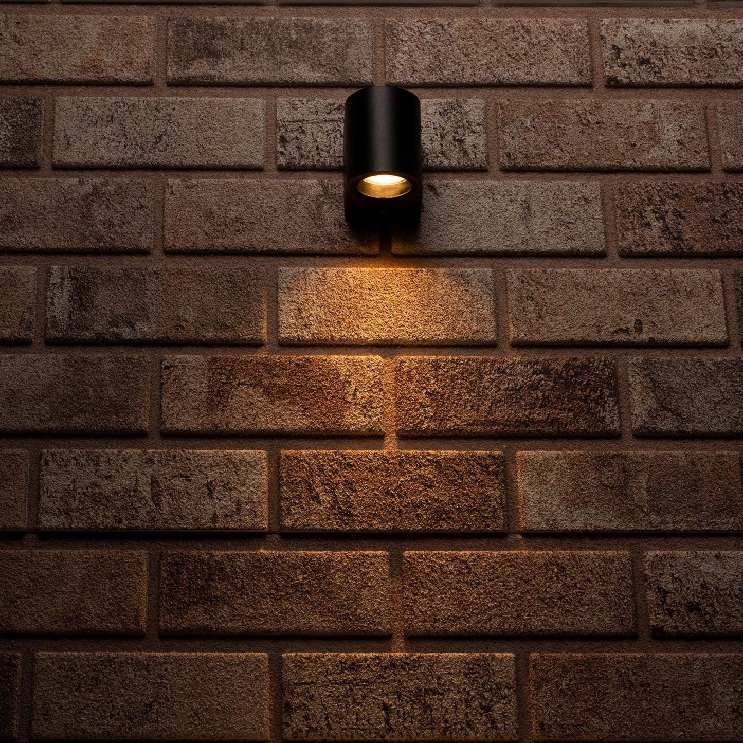 LED's Light LED Wandlamp buiten met GU10 fitting - Rond - Model San Marino - IP44 - Zwart