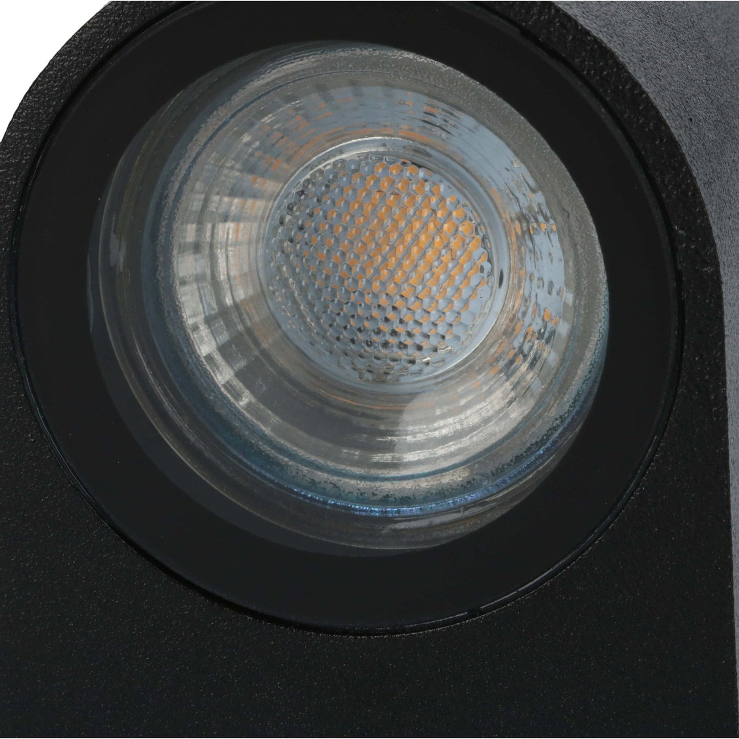 Comnox - San Marino - Buitenwandlamp - Weerbestendig - Comfortabel verlichtingsoplossing - GU10 fitting - IP44 - zwart