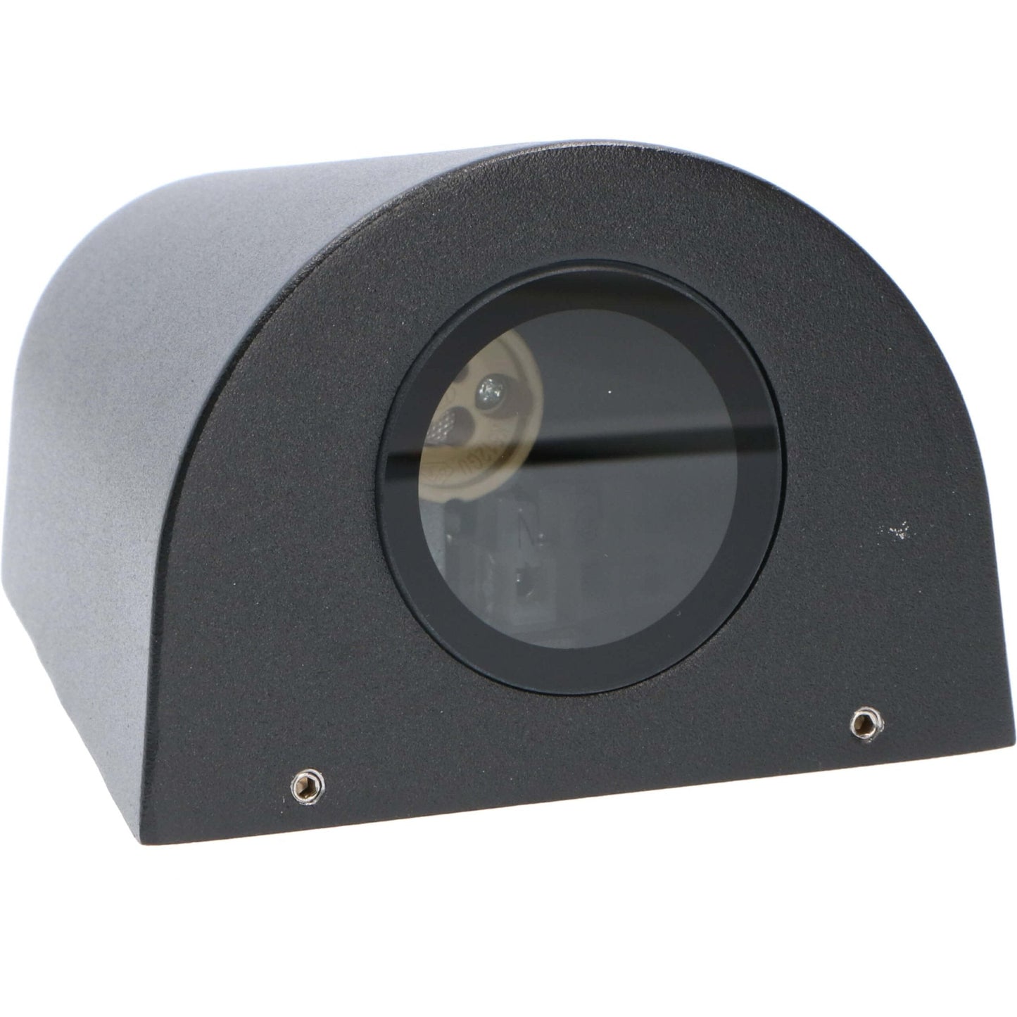 LED's Light LED Wandlamp Buiten - Vaas met 2 lichtpunten - Model Como - IP44 - Antraciet