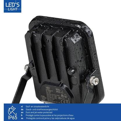 Comnox - LED's Light Buitenlamp Schijnwerper 1400 - Krachtig licht voor binnen en buiten - 10 watt verbruik - 1400 lumen