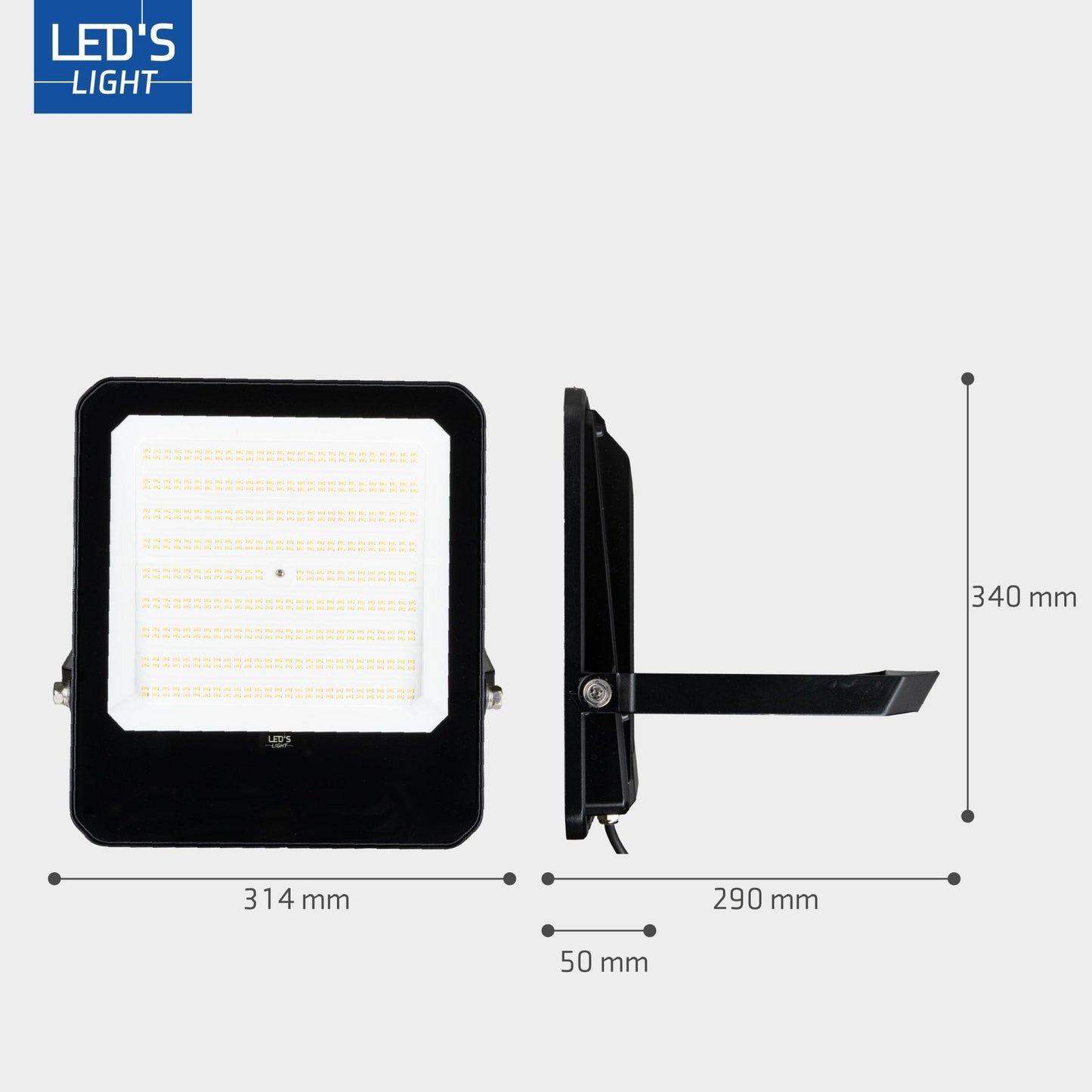 LED's Light Buitenlamp schijnwerper 28000 - voor binnen en buiten - 200W