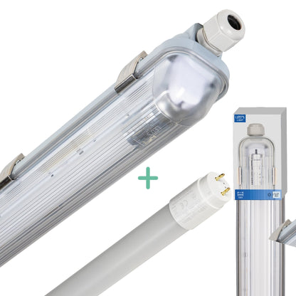 Comnox - LED's Light Complete LED TL armatuur - Waterbestendig IP65 - 120 cm