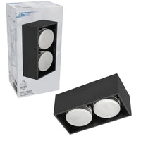 Comnox LED's Light Cube Plafondlamp - Verstelbare Lichtinval - Zwart Staal