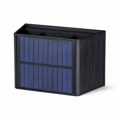 Comnox - LED's Light Solar Buitenlamp - Draadloos Lichteffect - Zwart