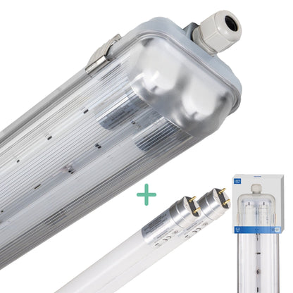 Comnox - LED's Light Dubbele LED TL armatuur - Waterbestendig en robuust - 150 cm