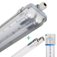 Comnox LED's Light Dubbele LED TL armatuur - Robuust & Waterbestendig - 60 cm