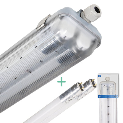 Comnox LED's Light Dubbele LED TL armatuur - Robuust & Waterbestendig - 60 cm