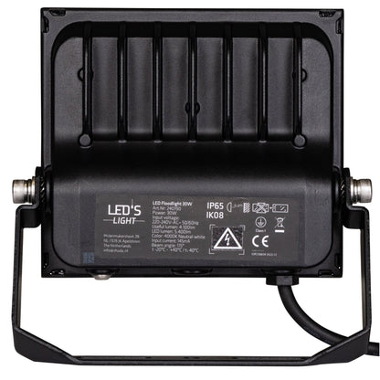 LED's Light Floodlight 4800 - Waterbestendig en Kantelbaar - 30W