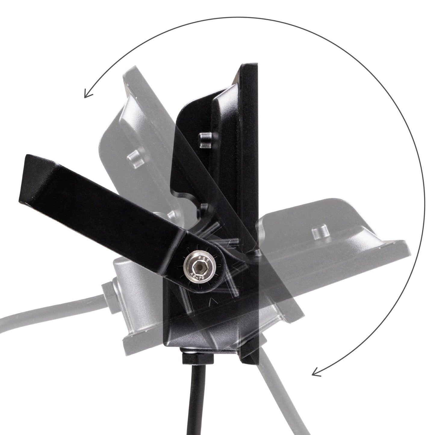 LED's Light Floodlight 8000 - Waterbestendig en Kantelbaar - 50W