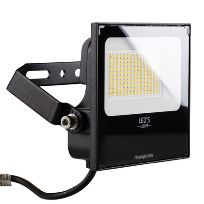 Comnox - LED's Light Floodlight 8000 - Krachtige buitenverlichting - Waterdicht & Kantelbaar - 50W - Lumen, Montage, Veiligheid