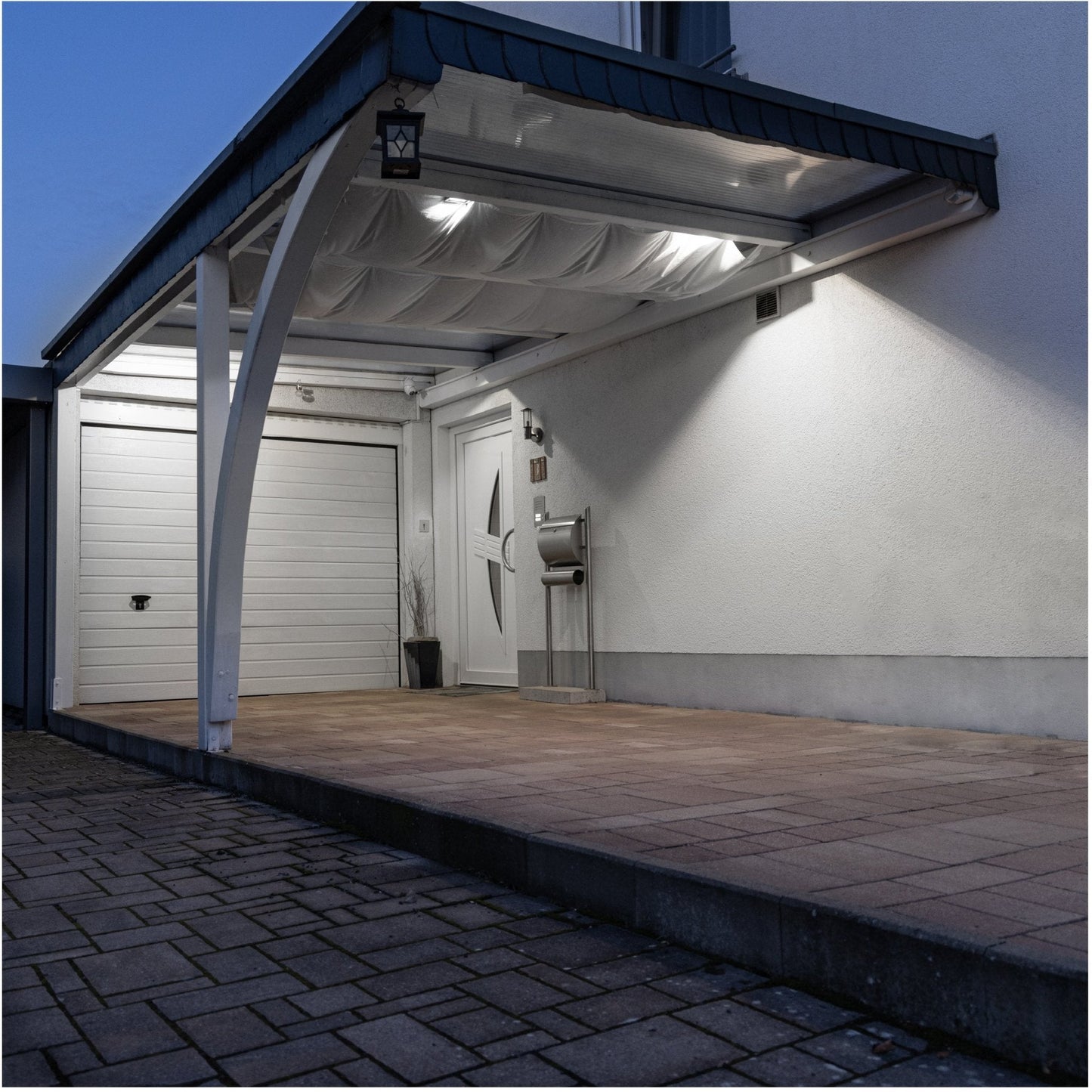 Comnox - LED's Light Floodlight 900 met beugel - Universeel binnen/buiten licht - Energiezuinig 10W - IP65 water- en stofdicht - helder wit - 150 cm