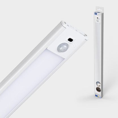 LED's Light Kastverlichting met sensor 40 cm - Oplaadbaar en draadloos - zwaai- en bewegingssensor - wit