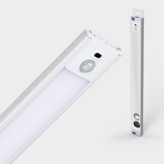 Comnox - LED Kastverlichting met sensor - Draadloos en dimbaar - 40 cm wit