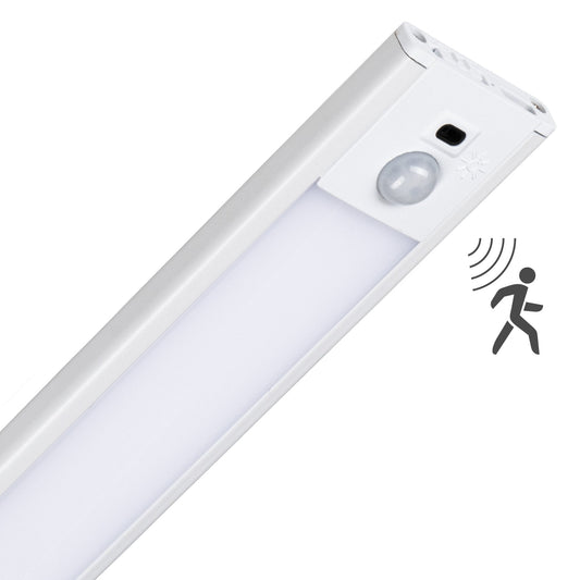 LED's Light Kastverlichting met sensor 60 cm - Oplaadbaar en draadloos - zwaai- en bewegingssensor - wit