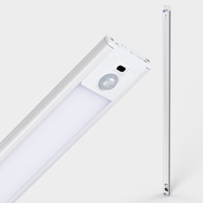 LED's Light Kastverlichting met sensor 80 cm - Oplaadbaar en draadloos - zwaai- en bewegingssensor - wit