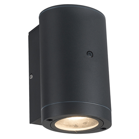 LED's Light LED Buitenlamp met sensor - IP44 waterdicht - GU10 fitting - Model Bari - Antraciet