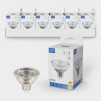 Comnox - LED's Light - LED GU5.3 lamp - Energiezuinig en dimbaar - Warm wit licht - 7W - 621 lumen - MR16 - Ø50mm