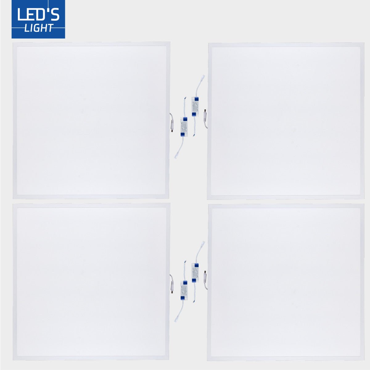 Comnox - LED's Light LED Paneel - Gelijkmatige verlichting - 595x595mm Neutraal Wit