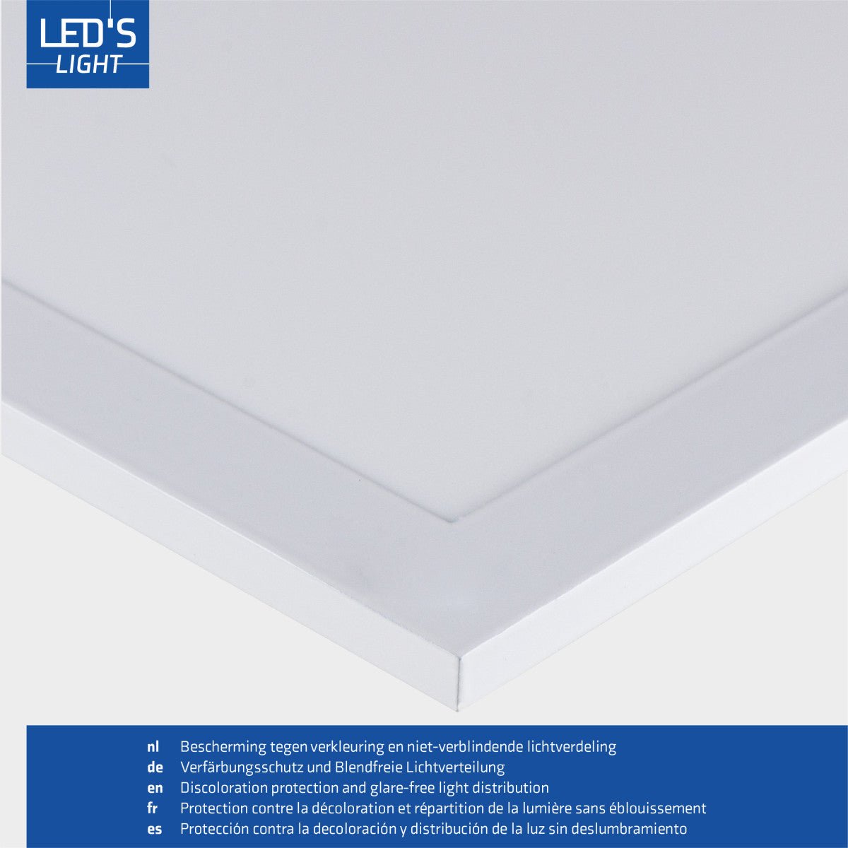 Comnox - LED's Light LED Paneel - Gelijkmatige verlichting - 595x595mm Neutraal Wit