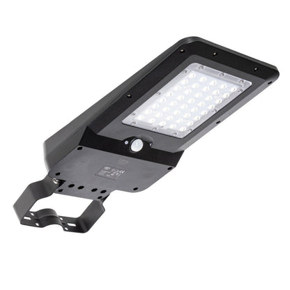 LED's Light LED Solar buitenstraatverlichting straatverlichting Lantaarnpaal 3000 lm 4000 K – Zwart