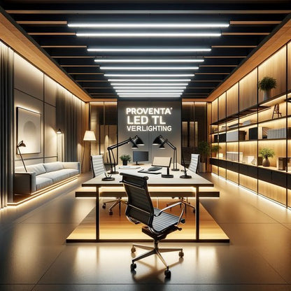 4 PACK LED's Light LED TL lamp 120 cm voor binnen - Complete LED TL verlichting - 4650 lm