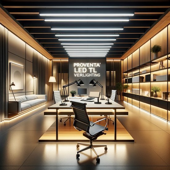 4 PACK - LED's Light LED TL lamp 60 cm voor binnen - Complete LED TL verlichting - 2330 lm