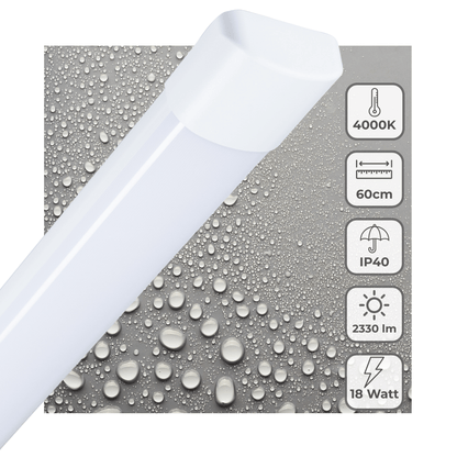 LED's Light LED Batten armatuur lamp 60 cm voor binnen - Complete LED erlichting - 2330 lm