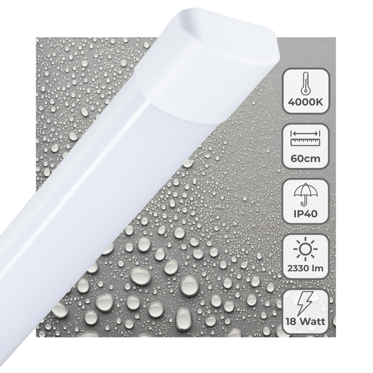 Comnox LED Batten armatuur - Energiezuinige TL-vervanger - 60 cm - 2330 lm