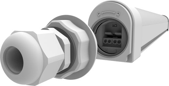 4 PACK - LED's Light LED TL lamp compleet 120 cm - Koppelbaar tot 10 lampen - Waterdicht - IP65