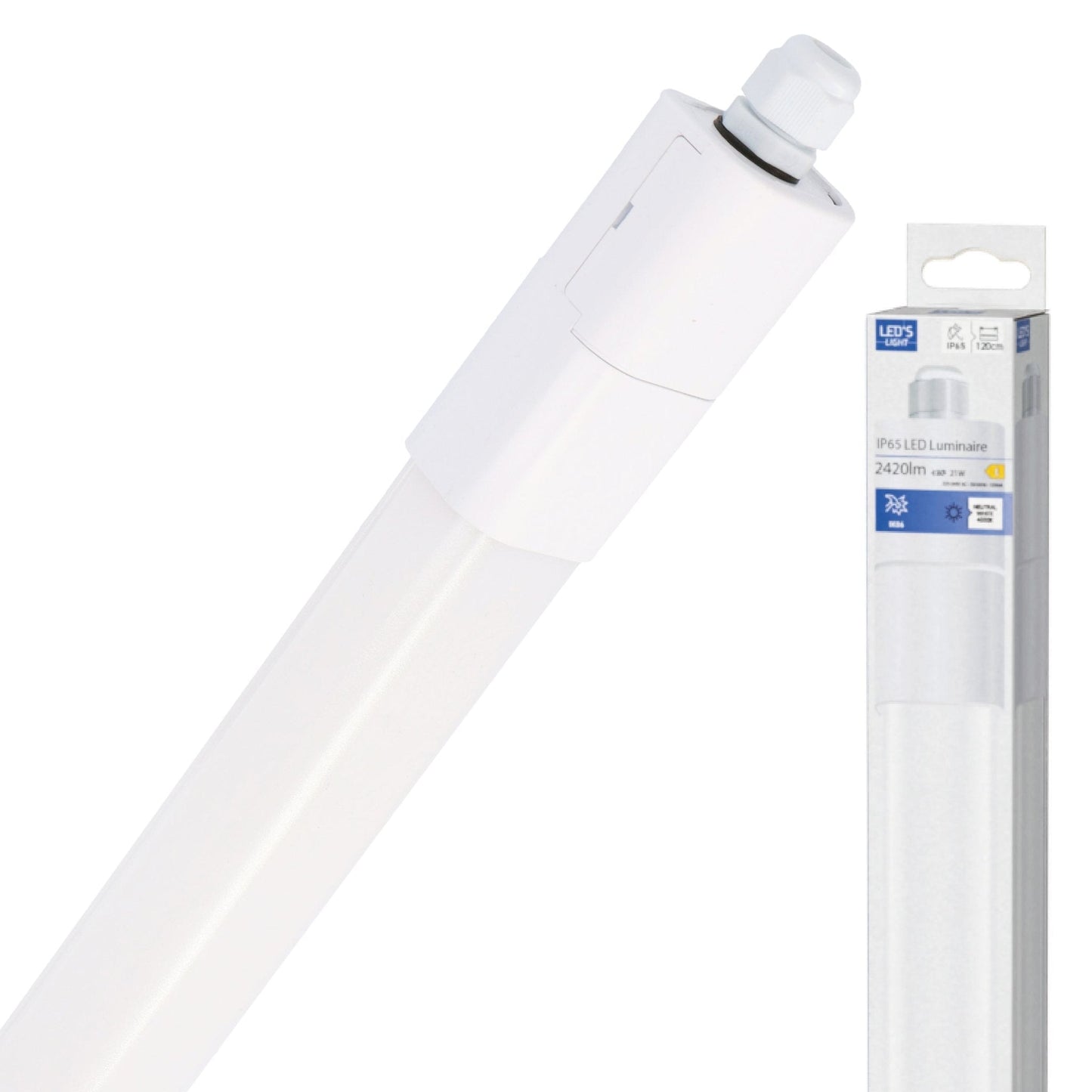 LED-verlichtingsstrip met vier lampen eenvoudige montage