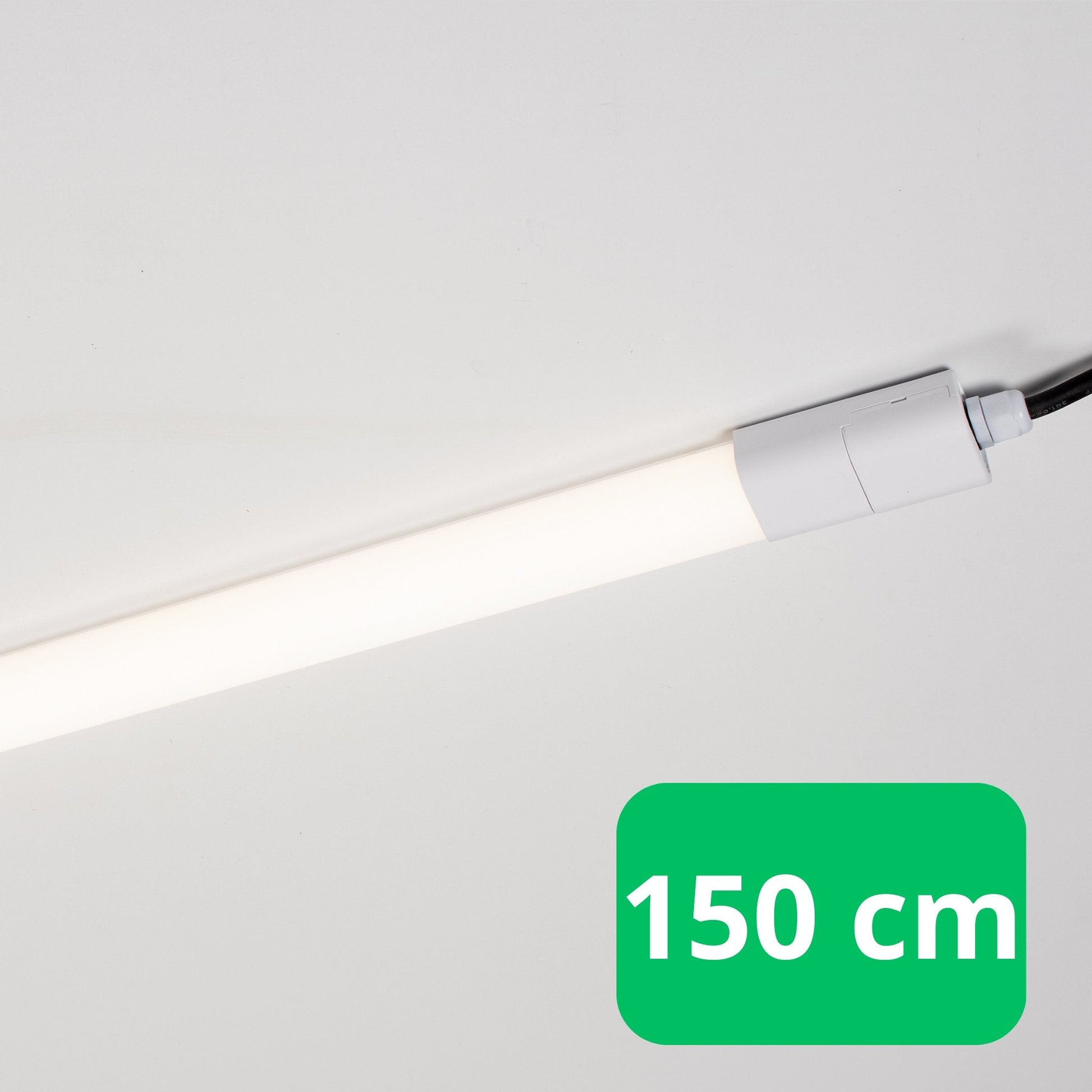 Moderne LED balklamp 150 cm wit minimalistisch