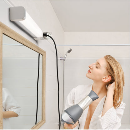LED's Light Licht balk 60 cm met extra stopcontact - Dimbaar - Geschikt voor badkamer - 1700 lm