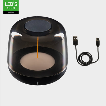 LED's Light Oplaadbare tafellamp op accu - lichtspiraal - Binnen & Buiten - RGBW